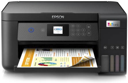 Epson EcoTank L4260 Wi-Fi Duplex AIO Ink Tank Printer, Borderles Printing Up to A4 Size, Auto Duplex, 5760x1440 dpi Resolution, 10.5ipm/5.0ipm Print Speed, Spill-Free Ink Refilling, Black | C11CJ63415